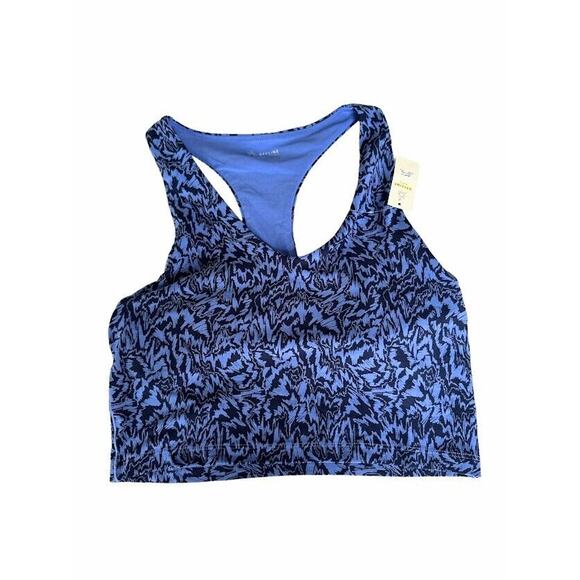 Offline by Aerie Women's Size Medium Blue Real Me Recharge Racerback Top NEw - Picture 1 of 8